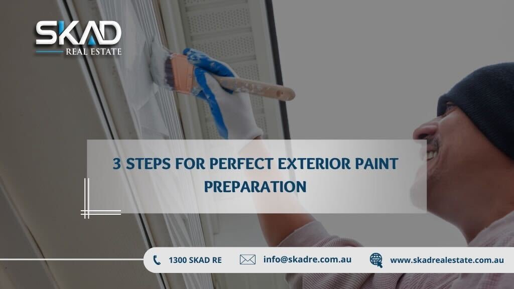 3 Steps for Perfect Exterior Paint Preparation