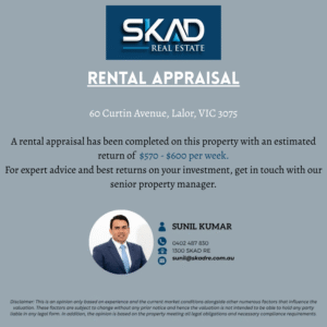 60 Curtin Avenue, LALOR, VIC 3075 AUS