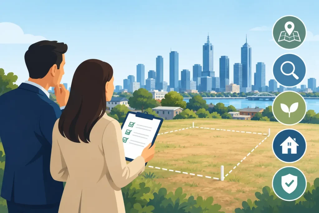 Melbourne Land Market Buyer Checks That Matter